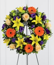 Radiant Remembrance Wreath