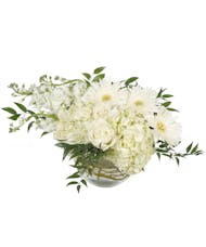 White Flowers - Bowl