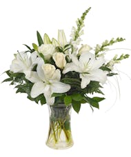 White Flowers - Gathering Vase