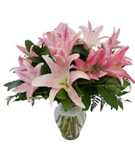 Wonderful Pink Lilies