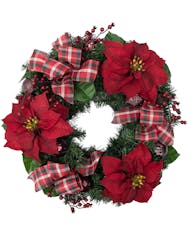 Warm Holiday Welcome Wreath
