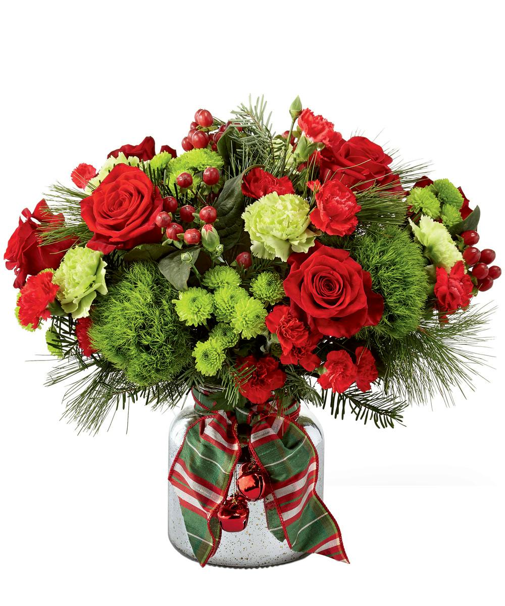 Jingle Bells Bouquet SameDay Holiday Flower Delivery Toronto