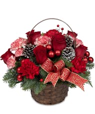 Best Wishes Christmas Basket