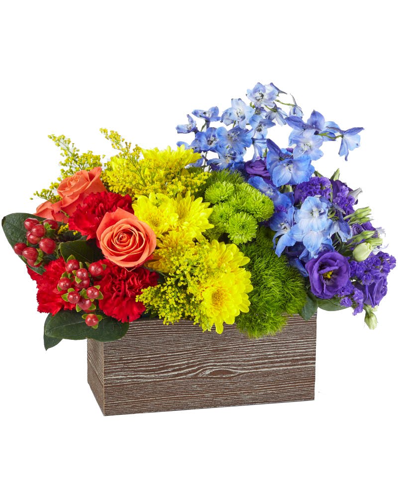Colour of Love Bouquet Ital Florist Toronto Canada