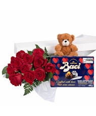 12 Red Roses Romance Bundle