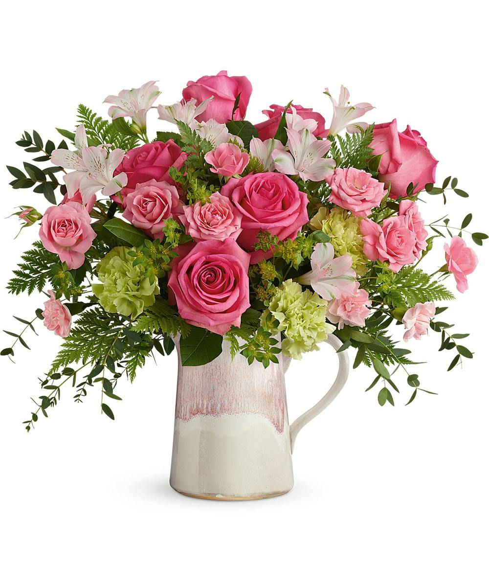 Heart Stone Bouquet Ital Florist Toronto Canada