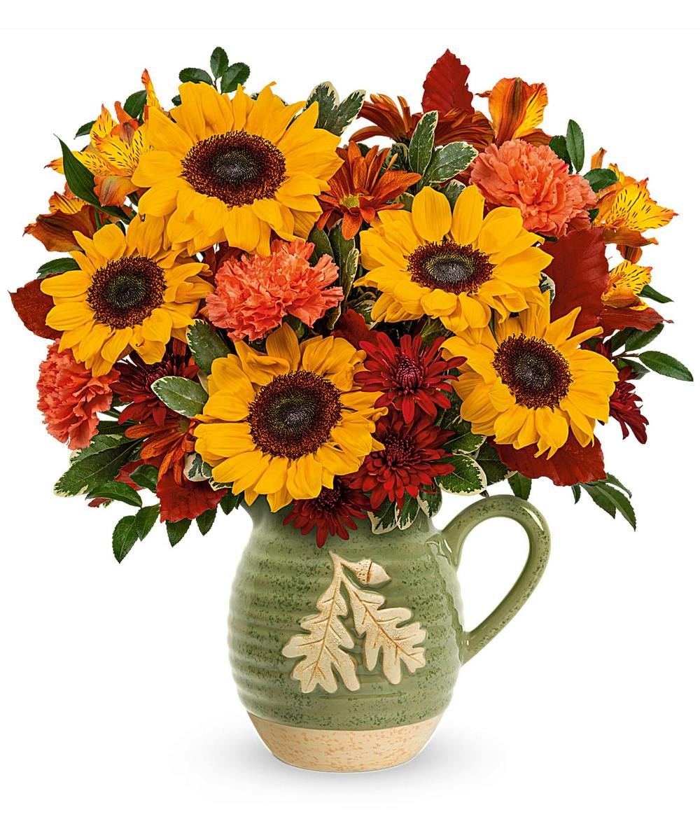 Autumn Acorn Bouquet Ital Florist Toronto Canada
