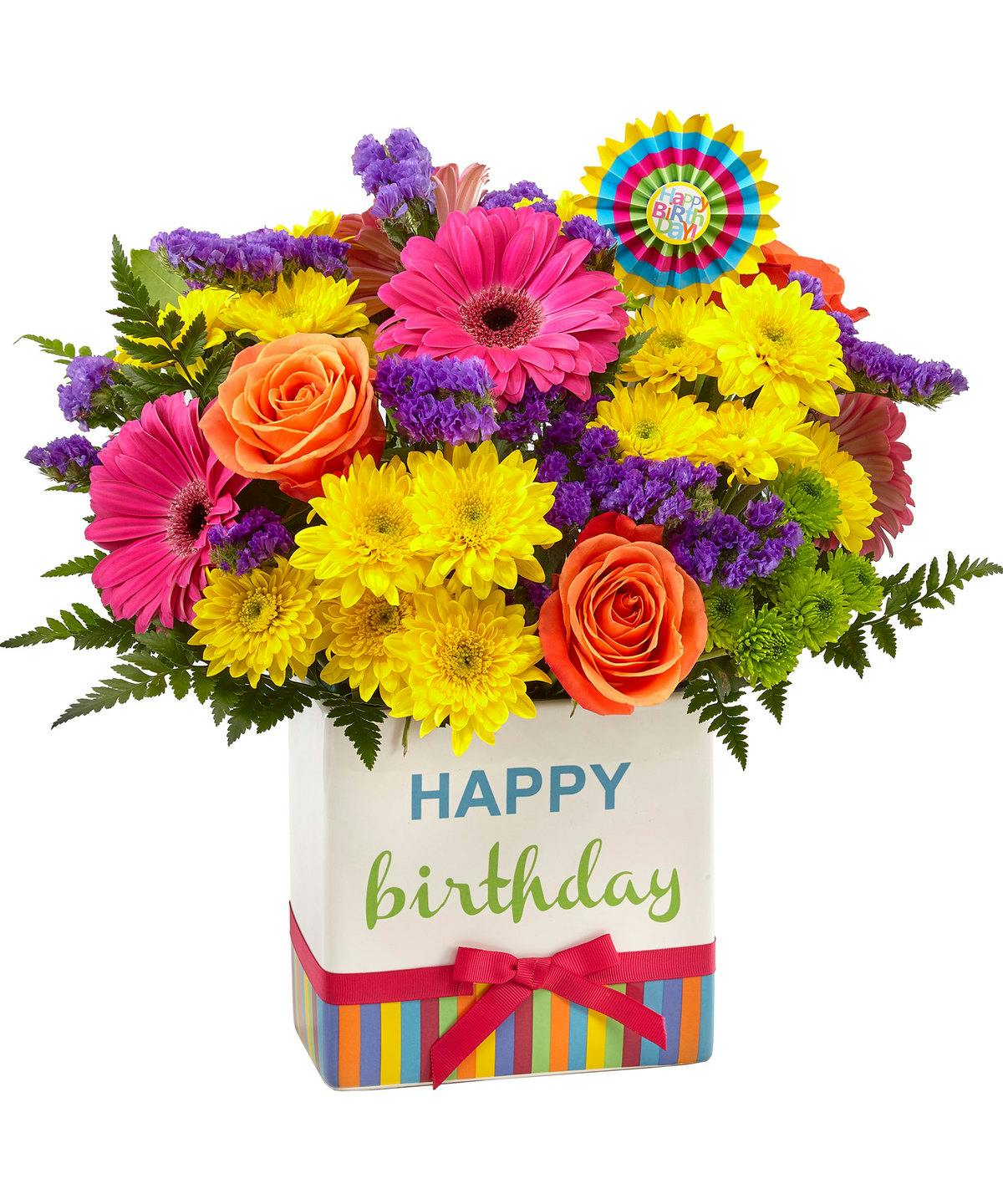 Birthday Brights Bouquet Birthday Flowers Toronto